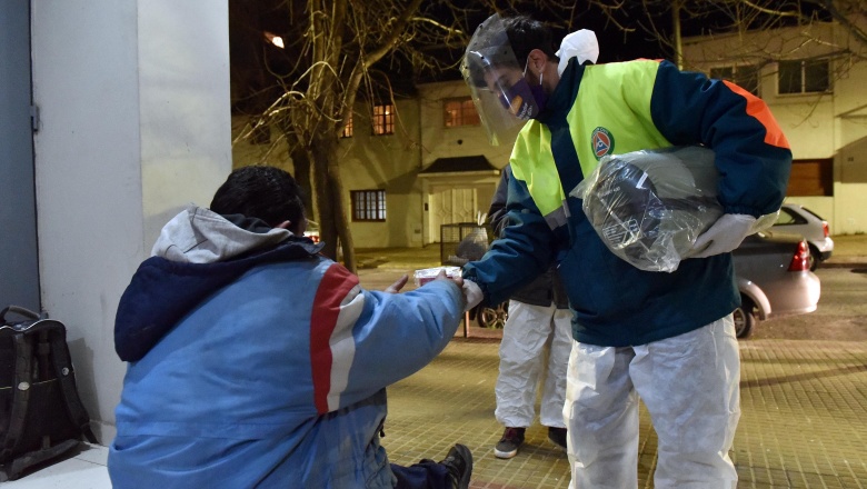 La Plata: lanzan un "operativo frío" de cara a la ola polar que registra la ciudad