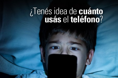 Tiempo en pantalla: Casi el 40% usa el teléfono más de seis horas por día