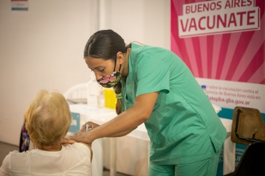 El Gobierno bonaerense envió 350 mil turnos para primeras dosis pediátricas contra el coronavirus