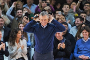 Macri, eufórico en el cierre de campaña de Larreta: "¡No se inunda más, carajo!"