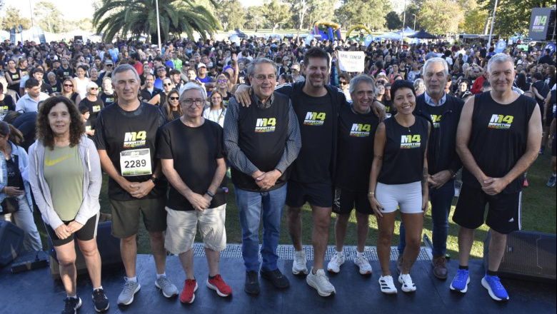 La Maratón de la Defensoría reunió una multitud para ayudar al Hospital de Niños