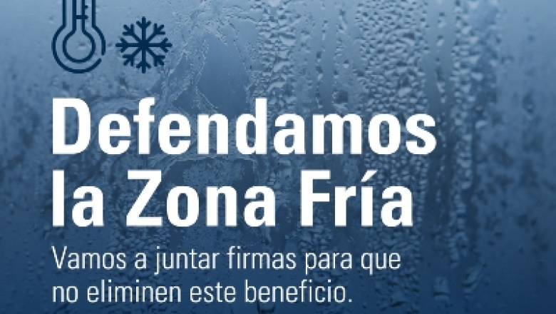 La Defensoría lanzó una campaña de firmas para frenar la quita del beneficio de Zona Fría