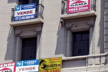 Compraventas caen casi 37% en provincia de Buenos Aires