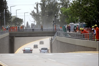 Desde este martes, quedó habilitada la circulación en el paso bajo nivel de 1 y 32