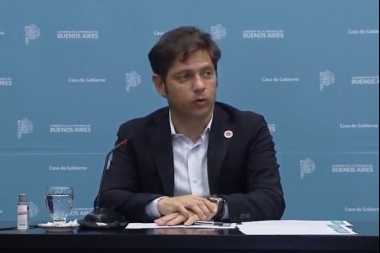Kicillof anunció un bono y aumentos en jubilaciones y pensiones mínimas