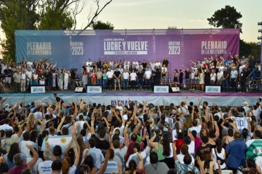 Kicillof: “No se puede hacer peronismo sin Cristina”