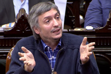 Máximo Kirchner: "Vamos a dejar la vida para que Cristina sea candidata"